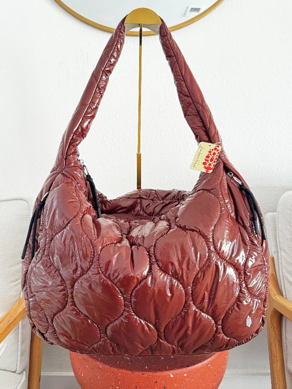 Free People Surplus Shine Carry All Bag Tote